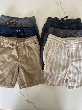 Cat & Jack Boys Shorts, Old Navy & Jumping Bean Bundle (7 pairs)